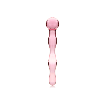 Nebula Series By Ibiza - Modelo 13 Dildo Cristal Rosa 18 Cm - O