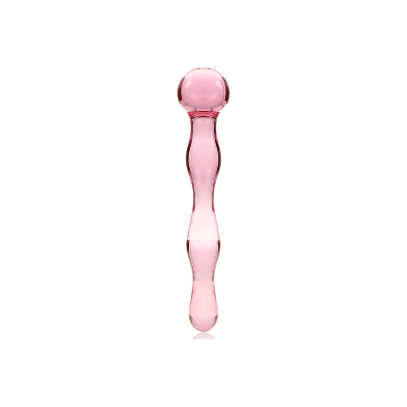 Nebula Series By Ibiza - Modell 13 Dildo Borosilikatglas Rosa 18 Cm