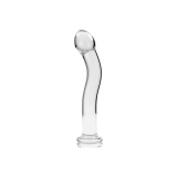 Nebula Series By Ibiza - Model 18 Dildo Borosilicate Glass Clear