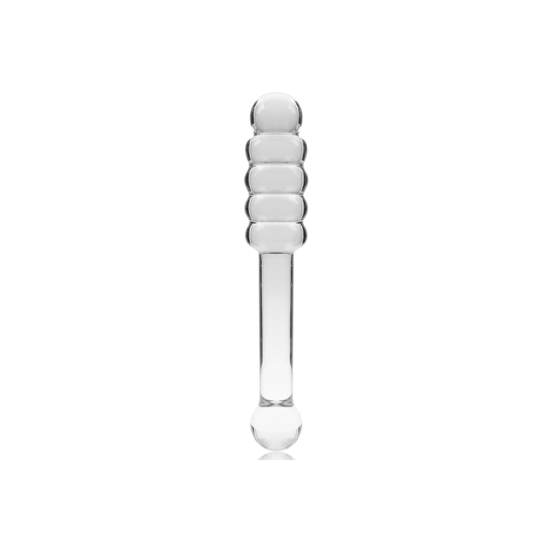 Nebula Series By Ibiza - Model 20 Dildo Borosilicate Glass Clear