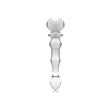 Nebula Series By Ibiza - Model 21 Dildo Borosilicate Glass Clear