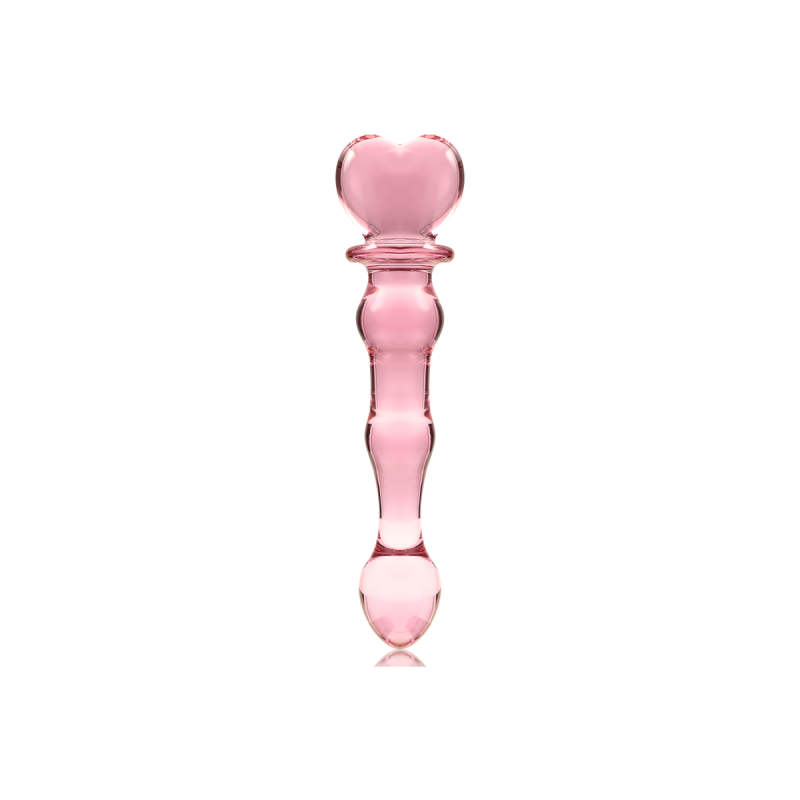 Nebula Series By Ibiza - Modelo 21 Dildo Cristal Rosa 20.5 Cm - O
