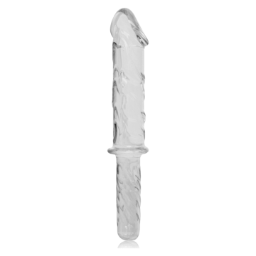NEBULA SERIES BY IBIZA - MODELO 24 DILDO CRISTAL TRANSPARENTE 28.5 CM -O- 5 CM