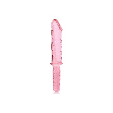 Nebula Series By Ibiza - Model 24 Dildo Borosilicate Glass Pink