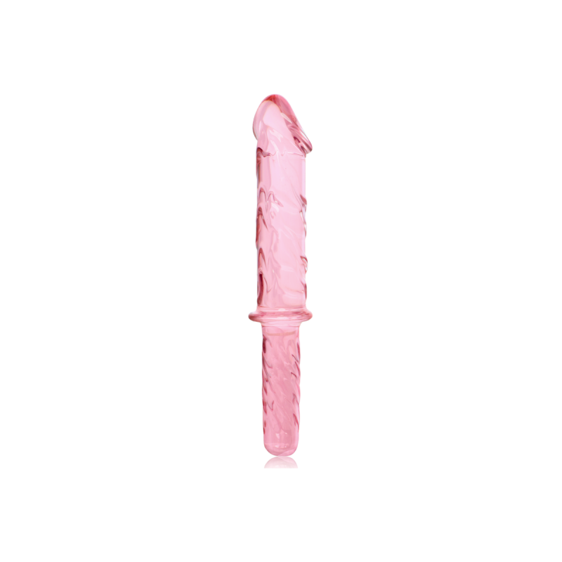 Nebula Series By Ibiza - Model 24 Dildo Borosilicate Glass Pink