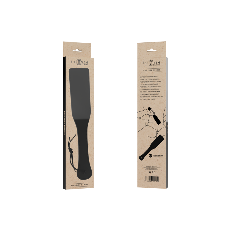 INTENSE - PADDLE FÉTICHISME EN CUIR VÉGÉTALIEN - INTENSE FETISH - Pag…