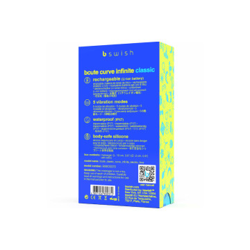 B Swish - Bcute Curve Infinite Classic Vibrador Recargable Silicona