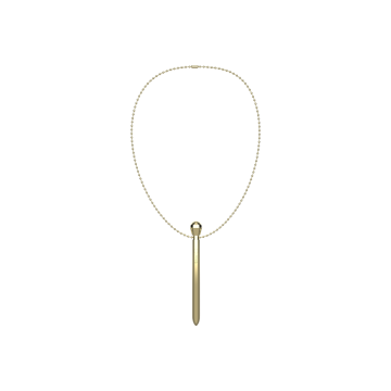 IBIZA - CLIT POCKET STIMULATOR NECKLACE USB CHARGER 12 VIBRATION MODE…