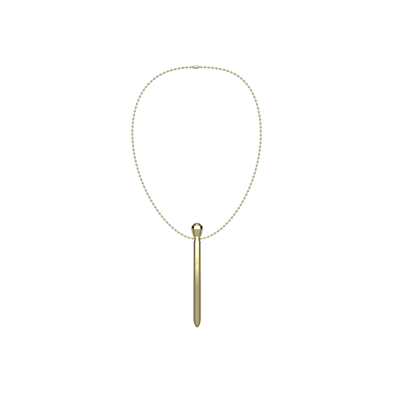 IBIZA - CLIT POCKET STIMULATOR NECKLACE USB CHARGER 12 VIBRATION MODE…