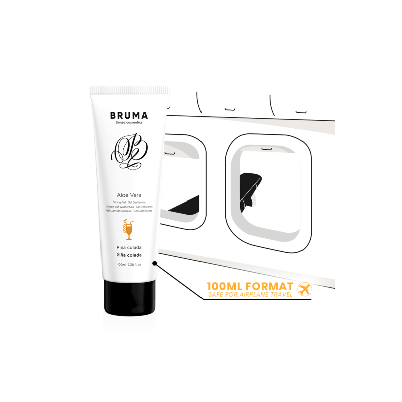 BRUMA - ALOE VERA GLEITGEL PINA COLADA GESCHMACK 100 ML - Mit köstlic…