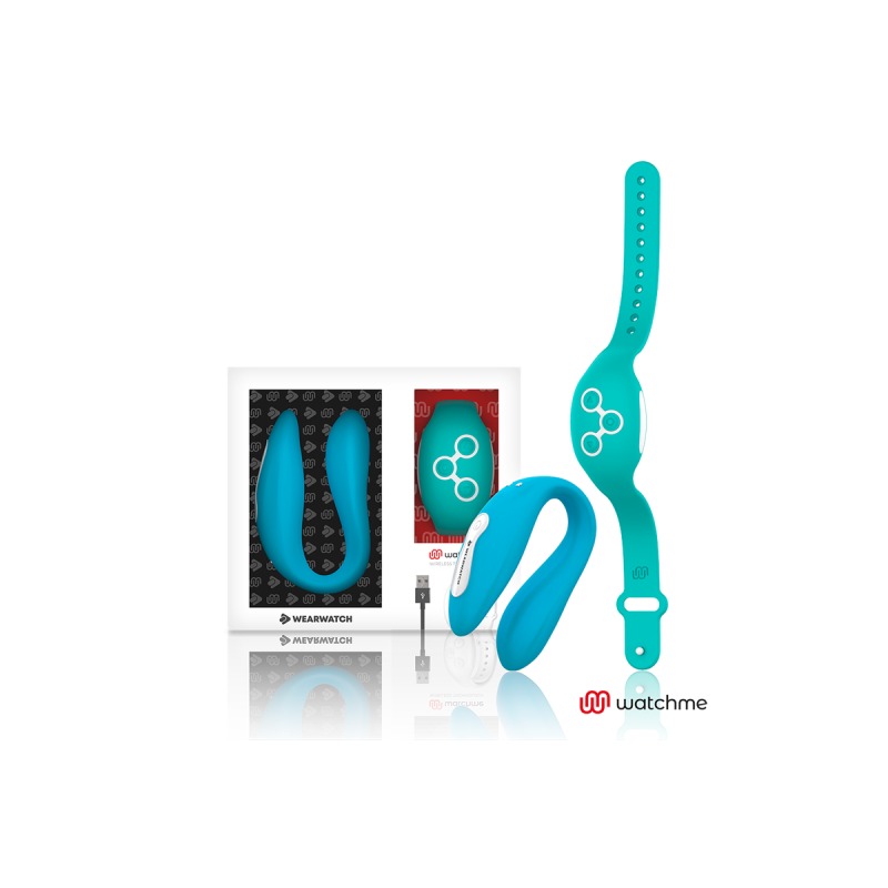 Wearwatch - Vibrador Dual Technology Watchme Añil /Agua Marina |