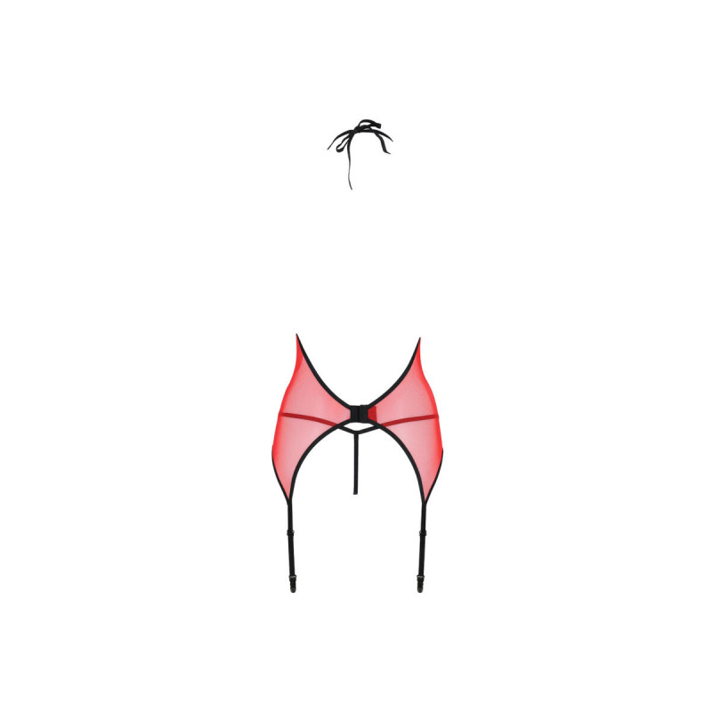 PASSION - CORSETTO PEONIA LINEA EROTICA ROSSO S/M - PASSION WOMAN - /…