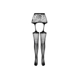 PASSION - S028 SCHWARZE STRUMPFSTRUMPFHOSE, EINE GRÖSSE - PASSION WOM…