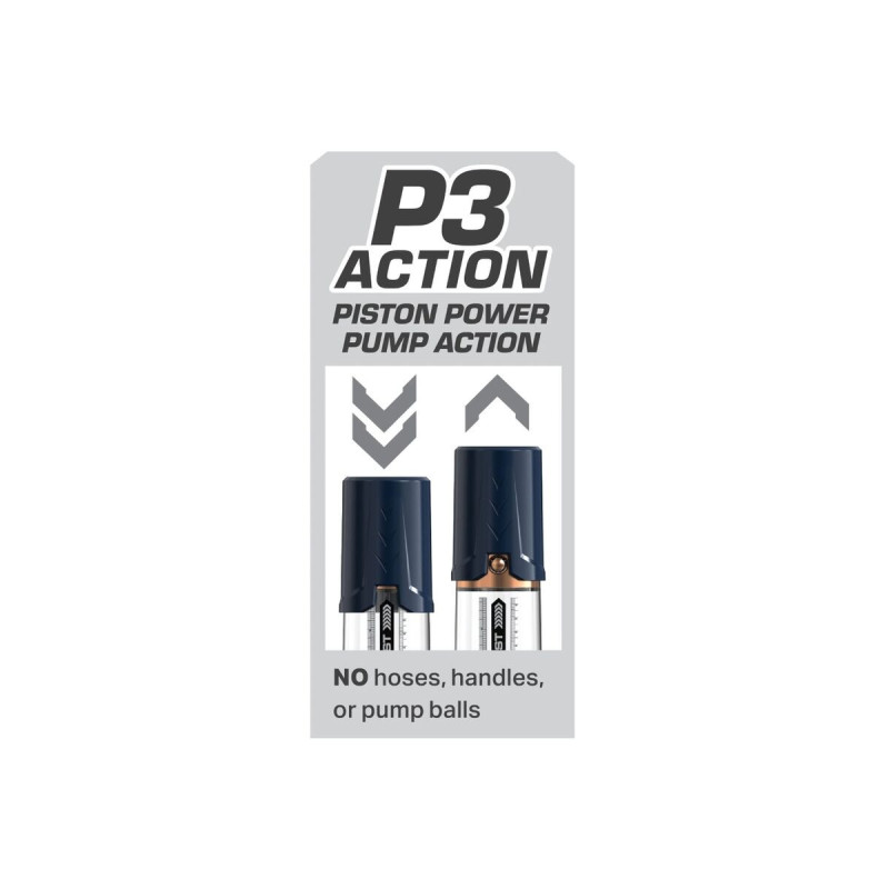 Pump Worx - Bomba De Ereccion Max Boost Azul | Vybes.it