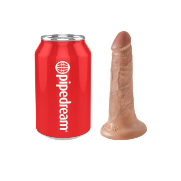 KING COCK - REALISTISCHER PENIS 12 CM KARAMELL - Strapon-Dildos