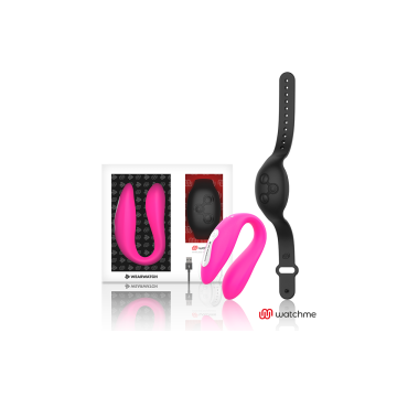 Wearwatch - Vibrador Dual Technology Watchme Fucsia /Azabache |