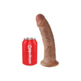King Cock - Pene Realistico 21.7 Cm Caramel | Vybes.it