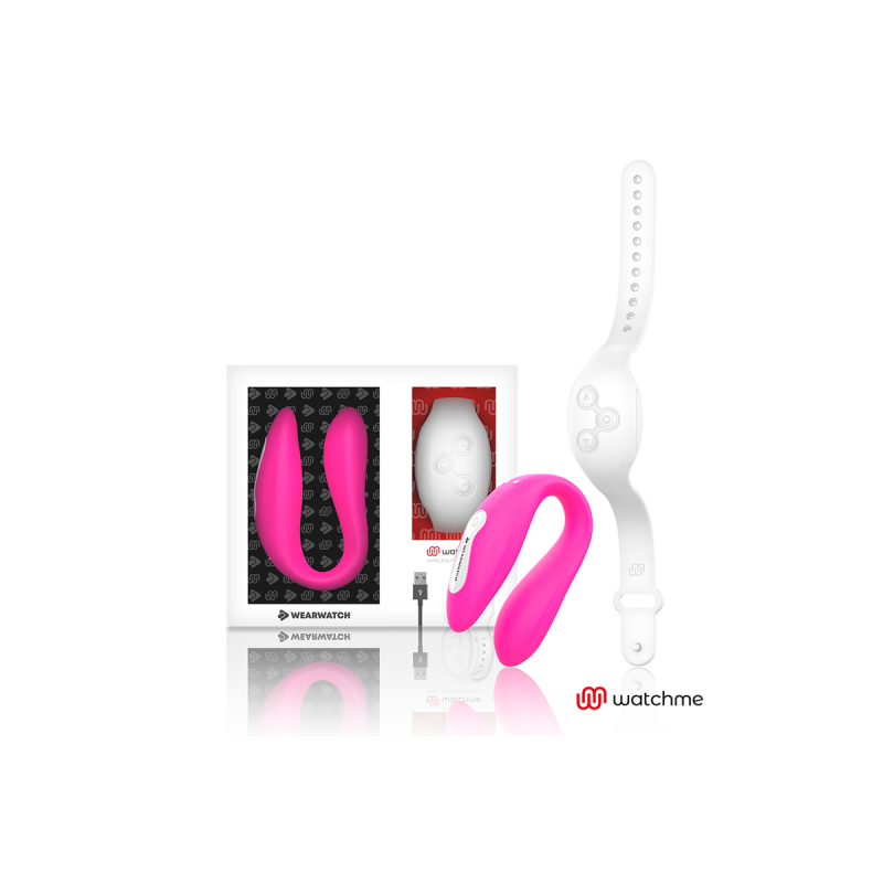 Wearwatch - Vibrador Dual Technology Watchme Fucsia / Níveo |