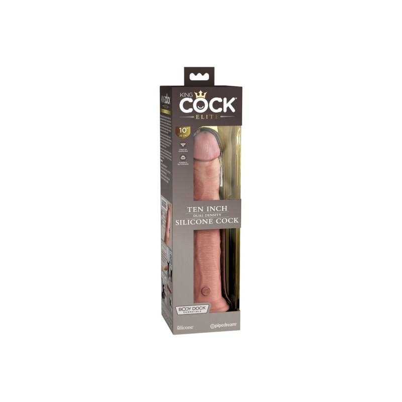 King Cock - Élite Dildo Realístico Silicona 25.4 Cm | Vybes.it