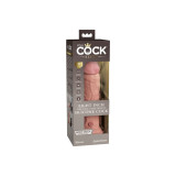 King Cock - Elite Dildo Realistico Vibrante E Silicone 20.3 Cm |