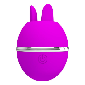 PRETTY LOVE - GEMINI BALL VIBRADOR DE SILICONA REDONDO MORADO