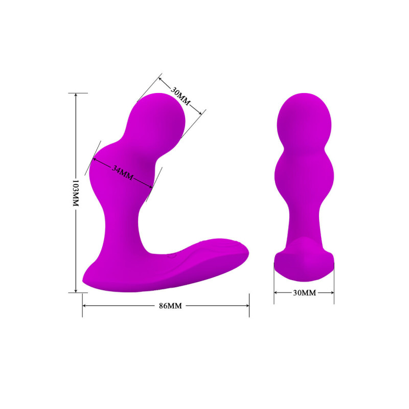 Pretty Love - Terrance Masajeador Vibrador Anal Con Control Remoto