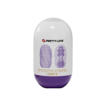 Pretty Love - Huevo Masturbador Smooth Stripes Cupid | Vybes.it