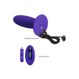 Pretty Love - Youth Plug Anal Vibrador Control Remoto Violeta |