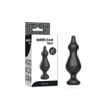Addicted Toys - Plug Sexuel Anal 13.6 Cm Noir | Vybes.it