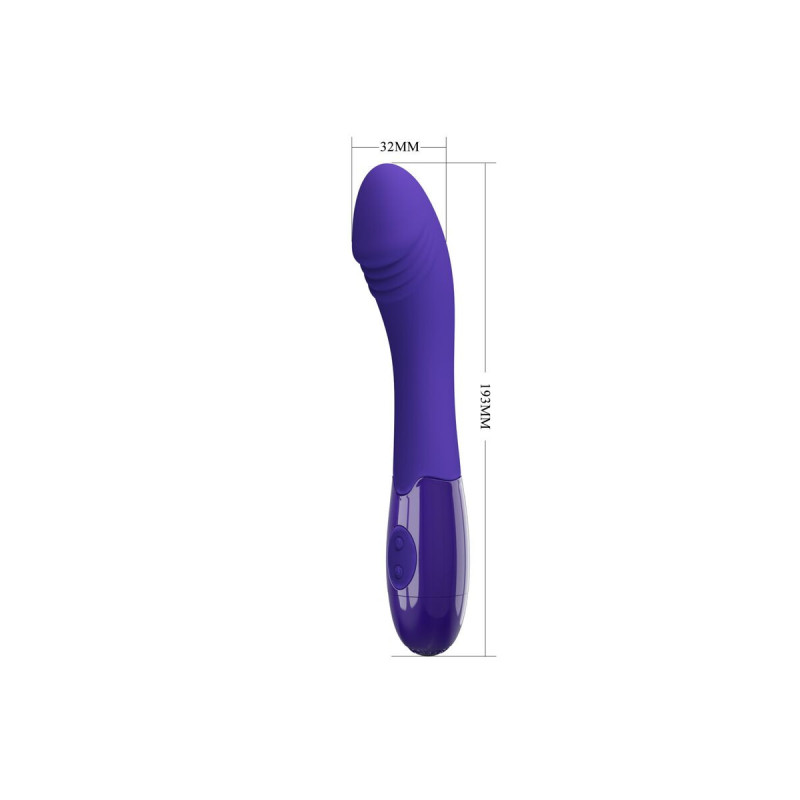 Pretty Love - Elemental Youth Dildo Vibrador Violeta | Vybes.it