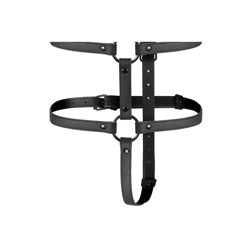 Fetish Submissive Bondage - Arnés Ajustable Torso Y Brazos |