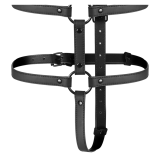 FETISH SUBMISSIVE BONDAGE - ARNÉS AJUSTABLE TORSO Y BRAZOS