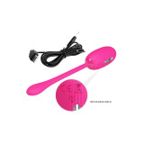 Pretty Love - Doreen Huevo Vibrador Recargable Magenta Control