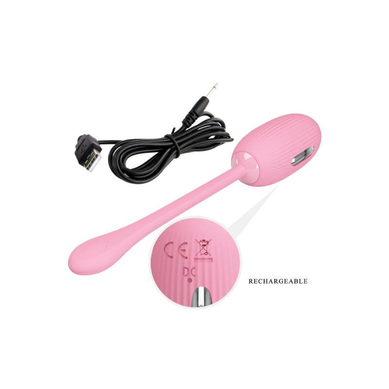 Pretty Love - Doreen Huevo Vibrador Recargable Rosa | Vybes.it