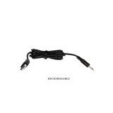 Pretty Love - Vibrateur De Luxe Rechargeable Noir Plaqué Or |