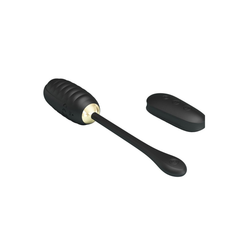 Pretty Love - Doreen Huevo Vibrador De Lujo Recargable Negro