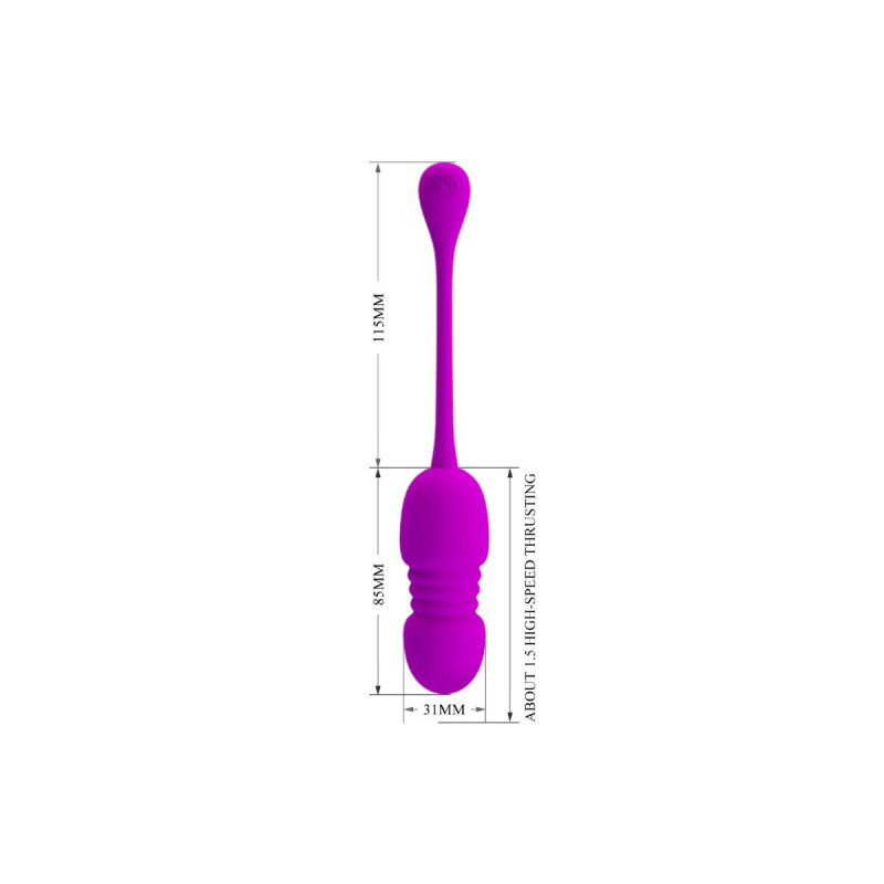 Pretty Love - Callie Huevo Vibrador Recargable Morado | Vybes.it