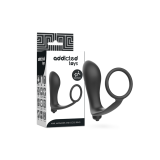 Addicted Toys - Plug Anal Vibrant Avec Anneau Pénis | Vybes.it