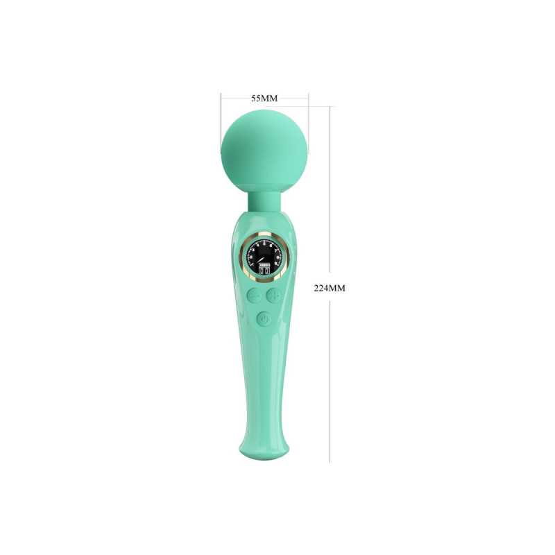 Pretty Love - Skyler Vibrador Wand Verde | Vybes.it