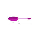 Pretty Love - Nymph Huevo Vibrador Controlado Por App Violeta |