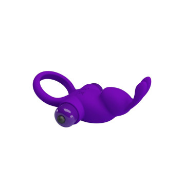 Pretty Love - Anneau Vibrateur I Rabbit Pour Pénis Violet | Vybes.it