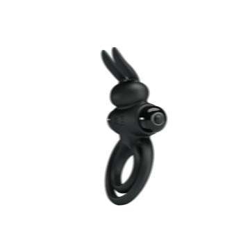 Pretty Love - Anillo Vibrador Iii Conejo Para Pene Negro | Vybes.it