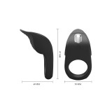 Pretty Love - Susanna Anillo Vibrador Para Pene Negro | Vybes.it