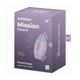 Satisfyer - Mission Control Lila Vibrador Pequeño De Doble Impulso