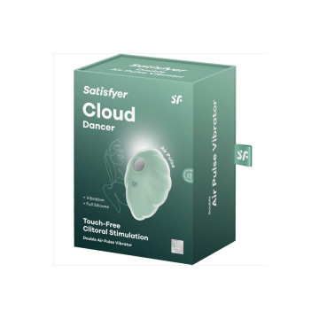 Satisfyer - Cloud Dancer Verde Vibrador Air Pulse | Vybes.it