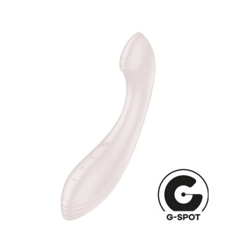 Satisfyer - G - Force Estimulador Vibrador Punto G Beige | Vybes.it