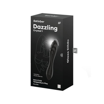 SATISFYER - DAZZLING CRYSTAL NEGRO