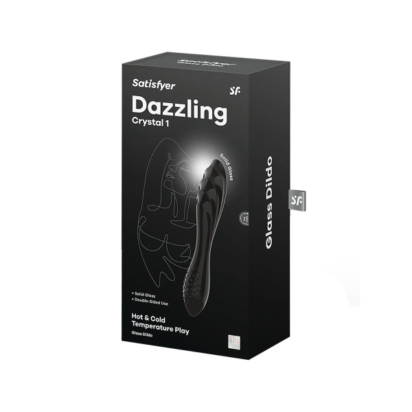 SATISFYER - DAZZLING CRYSTAL NEGRO