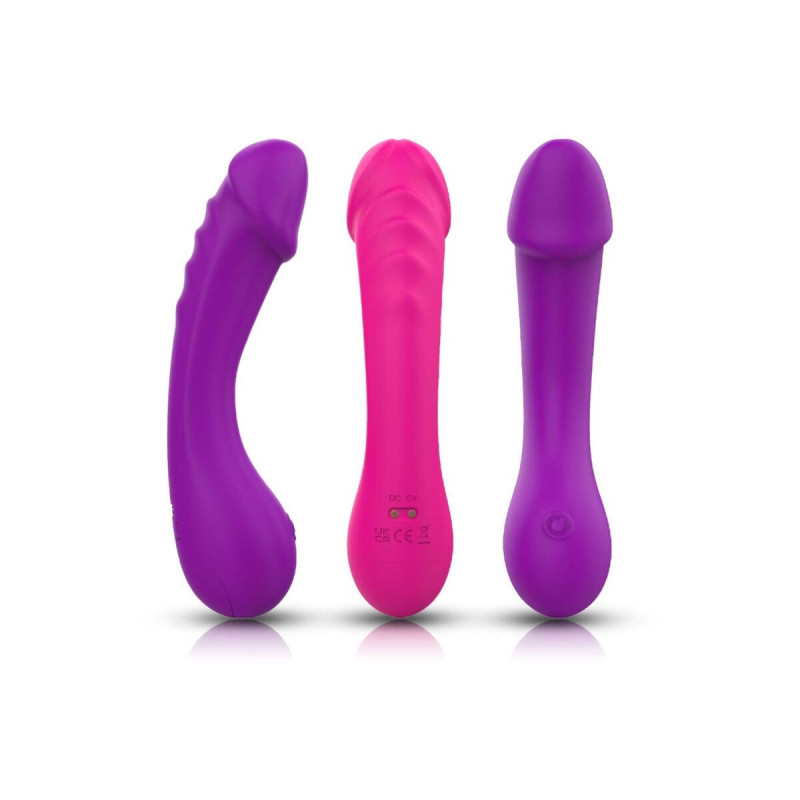 Armony - Dildo Vibrador Punto G Silicona Fucsia | Vybes.it