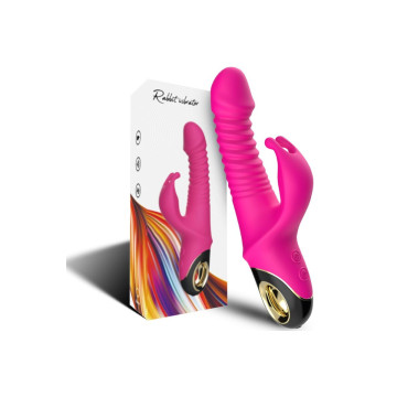 Armony - Zing Dildo Vibrador Rabbit Fucsia | Vybes.it